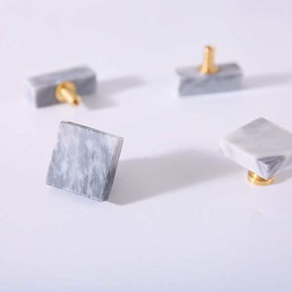 

marble knob/multi design minimalism cabinet knobs simple european brass chest pulls knob drawer handle furniture knobs