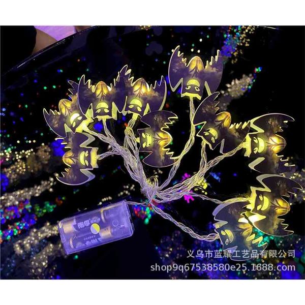 

halloween decoration led bat battery string party atmosphere lights