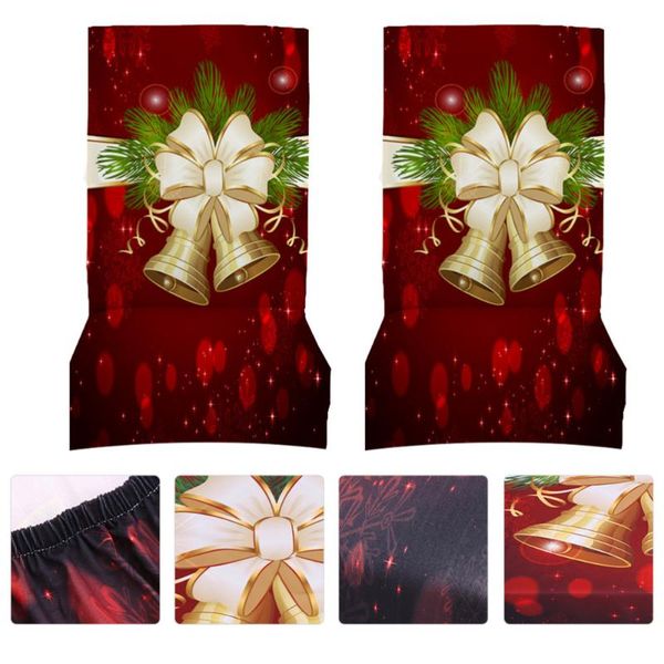 

chair covers 2pcs protection christmas cover protective decor