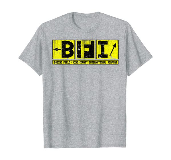 

bfi king county int' airport taxiway sign tee, White;black