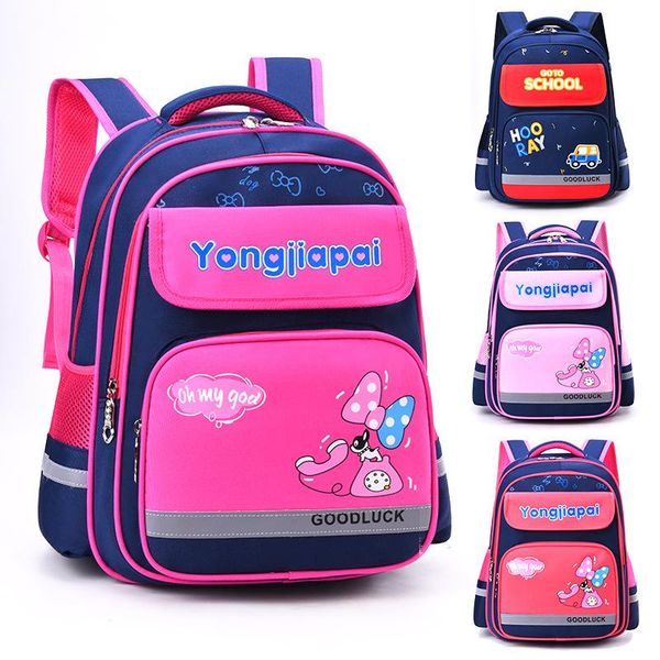 

school bags waterproof orthopedic backpack children kids book schoolbag primary boys girls mochila infantil