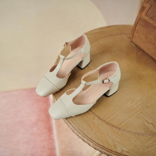 

sandals pqecfs big size 30-43 summer fashion women front & rear strap med heels 3 colors, Black