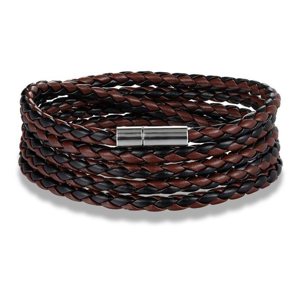 

tangyin 2018 survival rope chain multilayer charm pu braided leather bracelet men bracelet for women jewelry na jllwbw