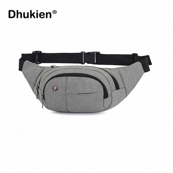 

2018 new fanny pack canvas waist bag fashion men women travelling phone bags new style waist pack x3zz#