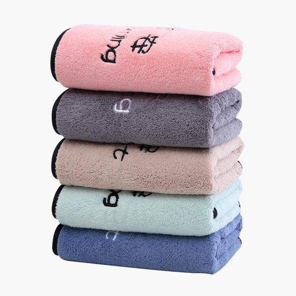 

towel 2/3pcs 100% cotton solid color bath for child fast drying travel gym camping sports soft washcloth face towels