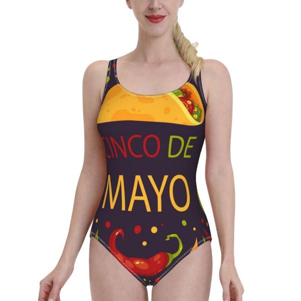 

one-piece suits women 2021 swimsuit cinco de mayo one piece bodysuit monokini swimwear bathing suit