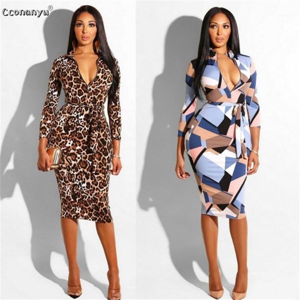 

leopard dress women long print pencil woman high waist lady party elegant dresses casual, Black;gray