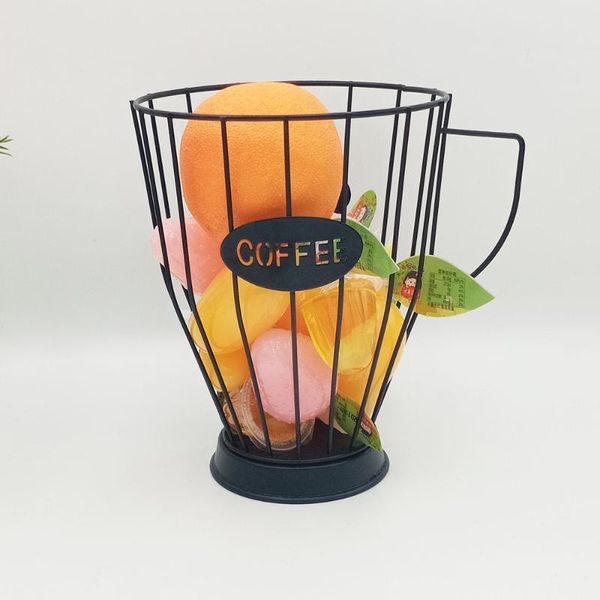 

storage baskets coffee pod holder and organizer mug large capacity carousel k cup basket