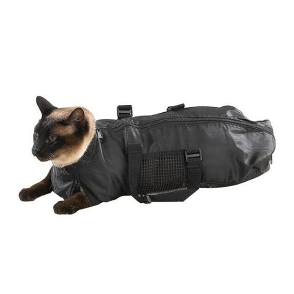 

cat carriers,crates & houses multi-functional grooming bag restraint cats nail clipping cleaning pet supply carriers