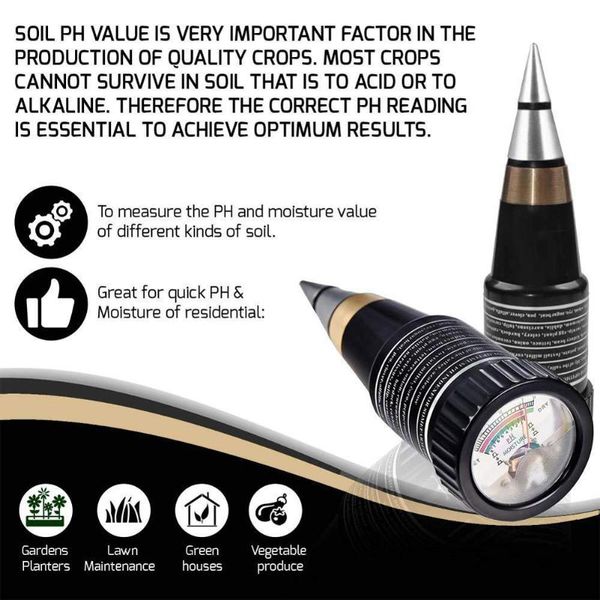 

meters ph meter soil garden flowers sensors detector tester