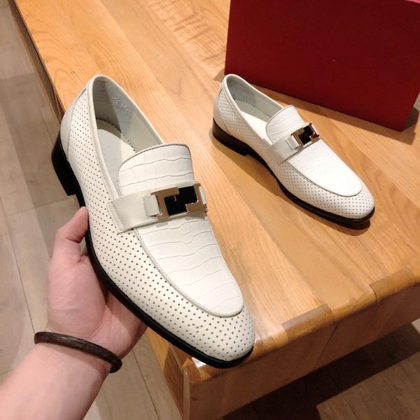 

mm autumn genuine leather men shoes leather men designers dress shoes luxury men's business classic gentleman shoes plus size 38-45 11, Black