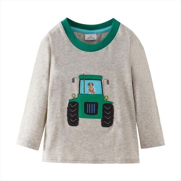 

baby applique t shirts cotton long sleeve boys girls clothes cute penguin kids autumn spring clothing, Blue