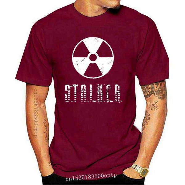 Novo jogo T-shirt Stalker para homens Plus Size 5XL Grupo Camiseta G1217