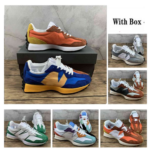 

blue men running shoes carmine grey hyper royal light smoke grey-white ms327 red green black whit nb327 womens outdoor sneakers with box