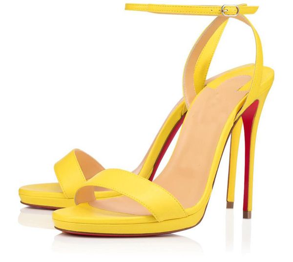 

luxury summer loubi queen sandals elegant red bottom party wedding ladies dress perfect high heels party stiletto heels shoes eu35-43, Black