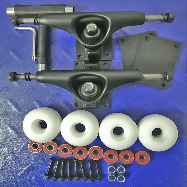 

new arrival skateboard wheels 95a double rocker skate wheel 52mm*32mm with 5 inch skateboard trucks high-speed silent bearing