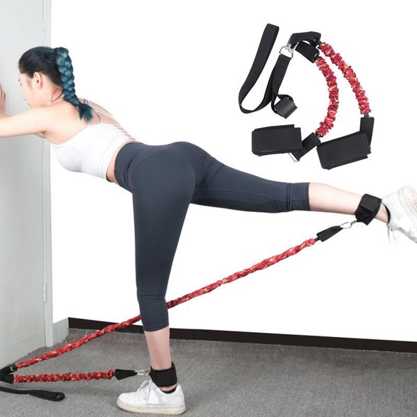 

resistance bands set expander yoga exercise fitness rubber tubes band stretch training home gyms workout elastic pull rope