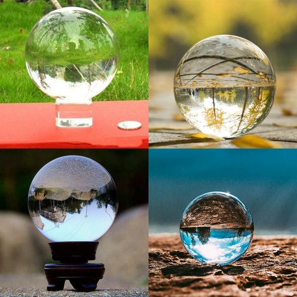 

natural crystal healing stone round fashion 60mm lucky pgraphy tool decoration woman man crystals ball crafts home 7 9ey k2