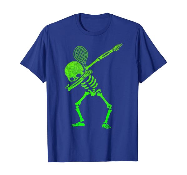 

dabbing skeleton tennis dab t-shirt, White;black