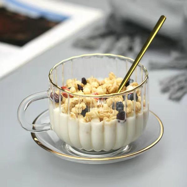 

wine glasses retro temperature resistant phnom penh breakfast milk glass cup transparent large capacity drinking household coffee