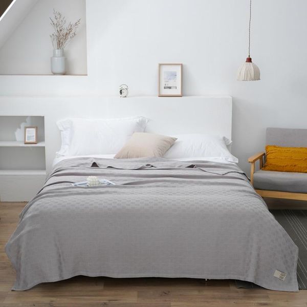 

blankets knitted plain bed blanket, soft and fashionable quilt for good sleep at home travel as a holiday gift