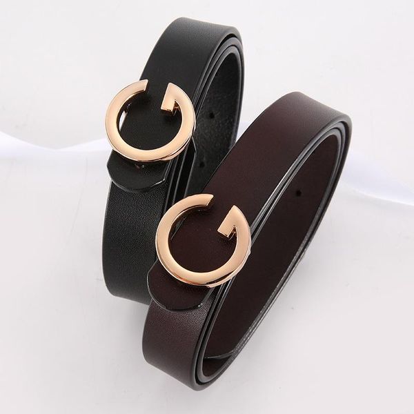 

belts women's belt selling designer cow leather buckle waist belts, ladies fashion women famous 2.3cm g666, Black;brown