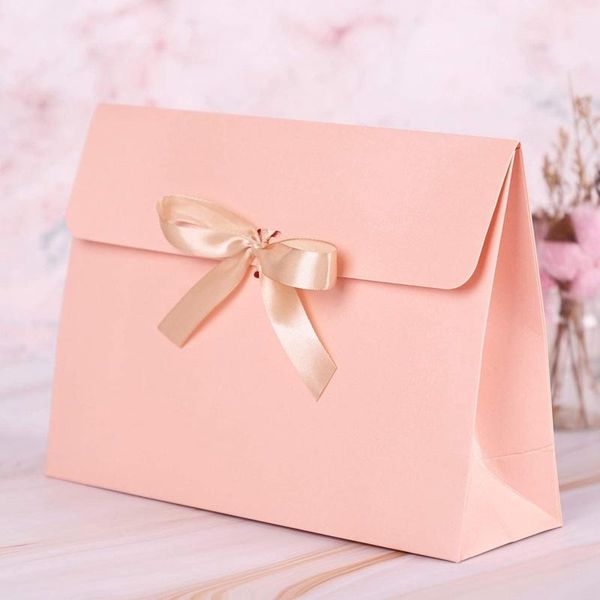 

10 pack paper gift bags with bow ribbon deluxe scarf gloves xmas bag