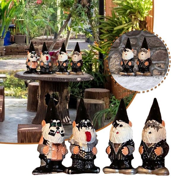 

garden decorations kisss gnome resin outdoor dwarf statue decoration ornaments crafts gifts toy birthday halloween home accessories