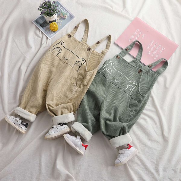 

children's plush autumn winter boys' and girls' thickened warm pants4ve9, Blue