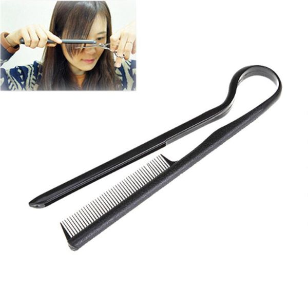 

hair brushes 1pc useful straighten salon comb hairdressing smooth tool hold tongs styling tools for women, Silver