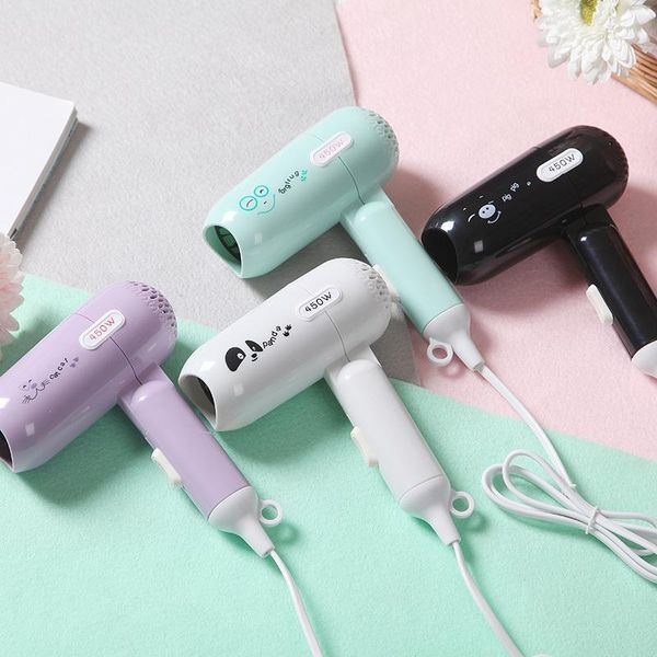 

electric hair brushes mini small power travel portable folding dryer blow for school home low noise household appliances