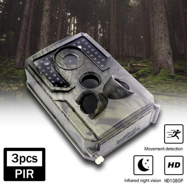 

infrared night vision camping motion detection surveillance hd video outdoor trail camera ip54 waterproof 12mp1080p tracking