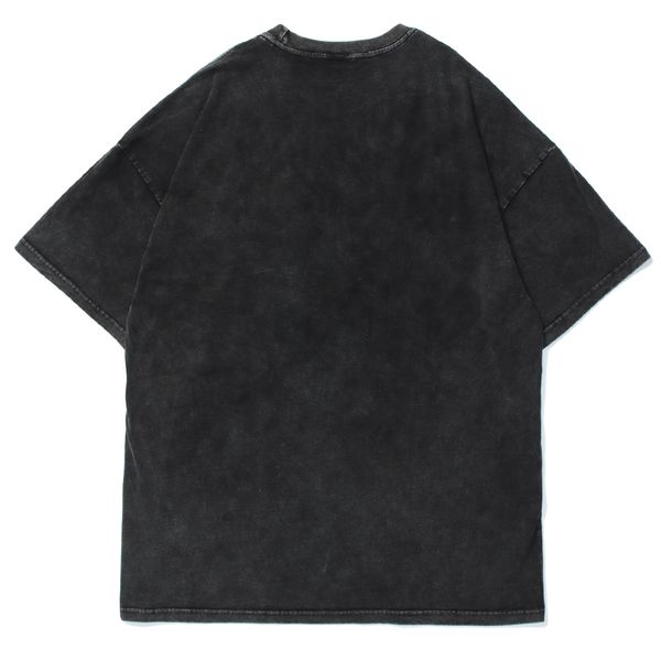 

ghost new 2021 printed washed mens loose hip hop t-shirt cotton short sleeve shirts summer harajuku tshirts black tees i6vx, White;black