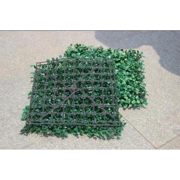 

wholesale 60pcs artificial grass plastic boxwood mat ary tree milan grass for garden,home ,store,wedding decorati jlldpr soif