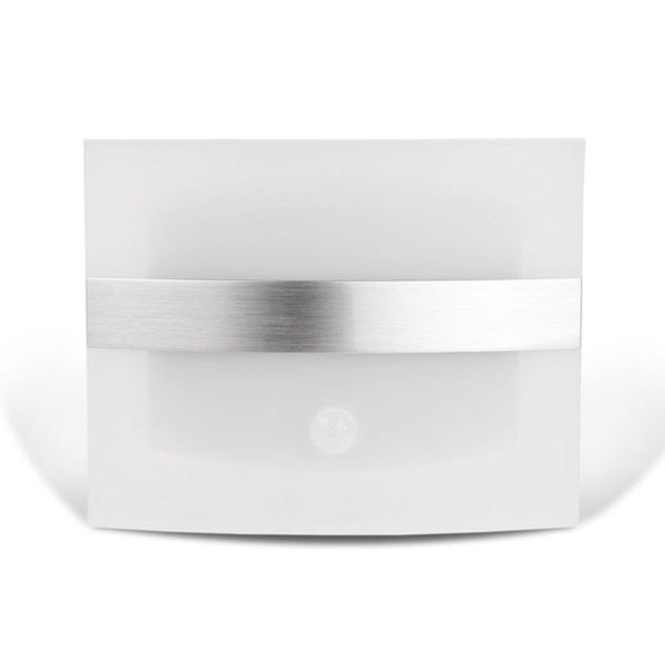 

cabinet light 1.7w battery powered motion sensor led wall (white)