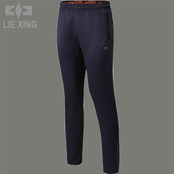 

liexing brand-clothing men yoga pants fitness running tights breathable quick dry flexible sports leisure gym pants 27, White;red