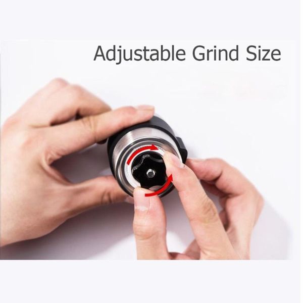 

manual coffee grinders adjustable grinder bean ceramic coarseness
