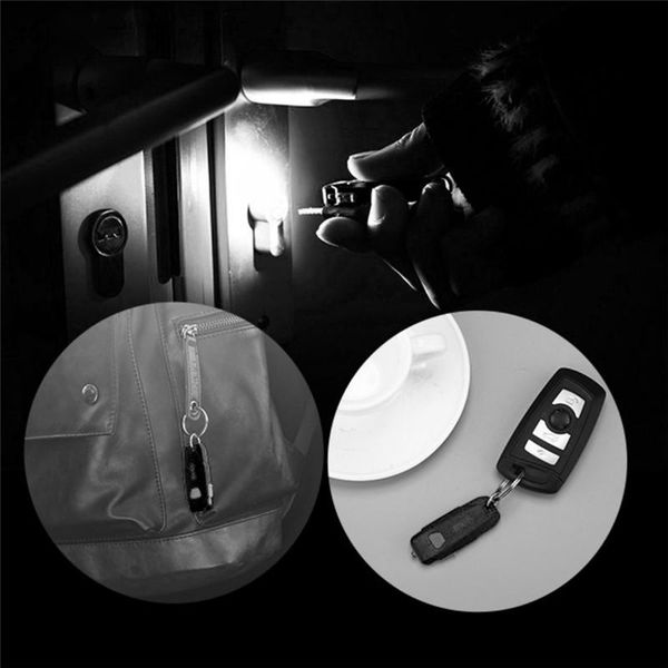 

bike lights led keychain usb rechargeable portable 2 modes tube light lamp torch plastic super lightmini cob