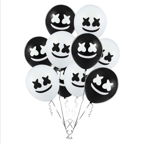 

party decoration marshmellow theme dj cotton candy 12 inch latex balloon children 's