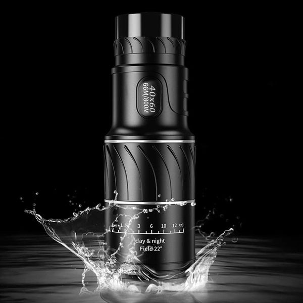 

telescope & binoculars 40x60 magnification portable monocular night handheld military waterproof hunting