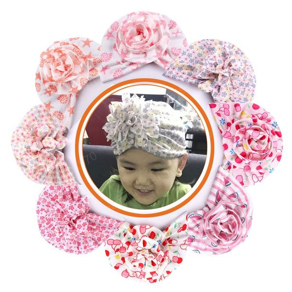 Infant Kleinkind Sonne Blumen Hüte Drucken Früchte Tiere Muster Baby Mädchen Kappen Kind Kinder Beanie Motorhaube Kopfbedeckung Foto Requisiten