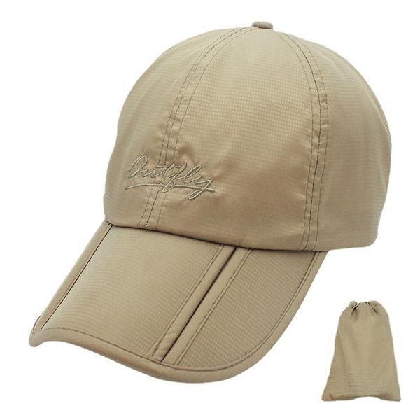 

beanies folding sun hat 2021 quick drying protection fishing men's outdoor sunshade sports baseball