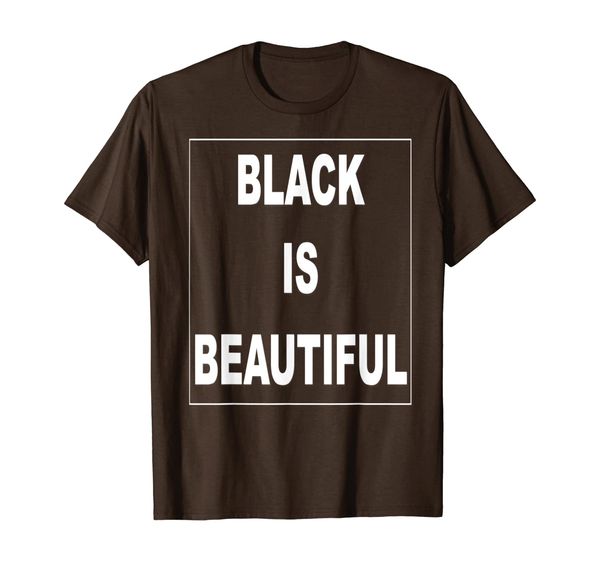 

Black is Beautiful shirt Strong Black Afro T-Shirt, White;black