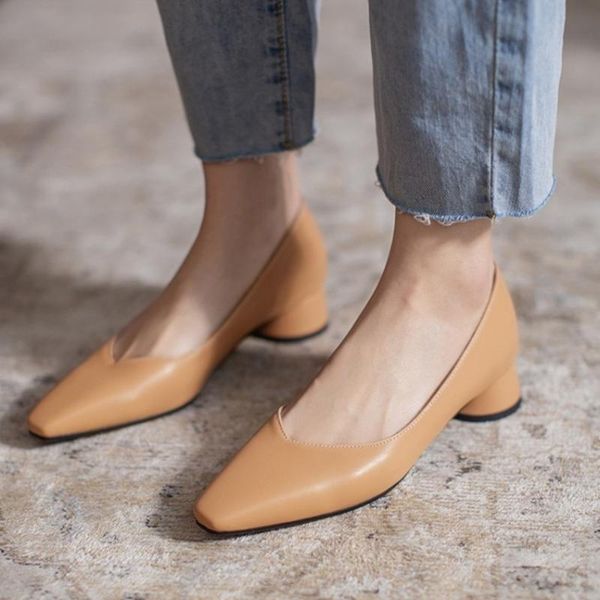 

dress shoes 2021 arrival wholesale fashion customized big size 48 women round chunky heel lady;s pumps, Black