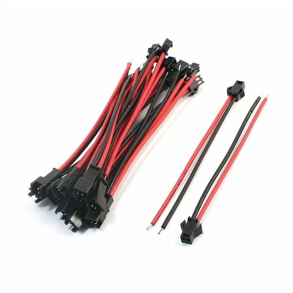 

5-100 pairs jst sm connector 2pin / 3pin / 4pin 5pin male and female set 2 3 4 5 pin wire cable pigtail plug for led strip