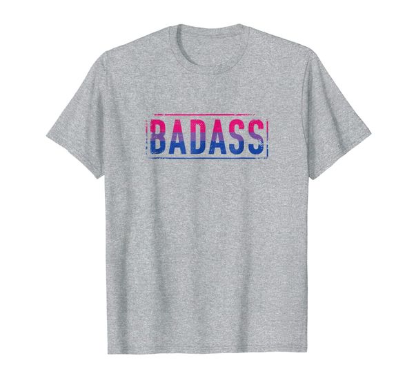 

Bisexual Pride T Shirt - Badass Bi Pride Bisexual Shirt, Mainly pictures