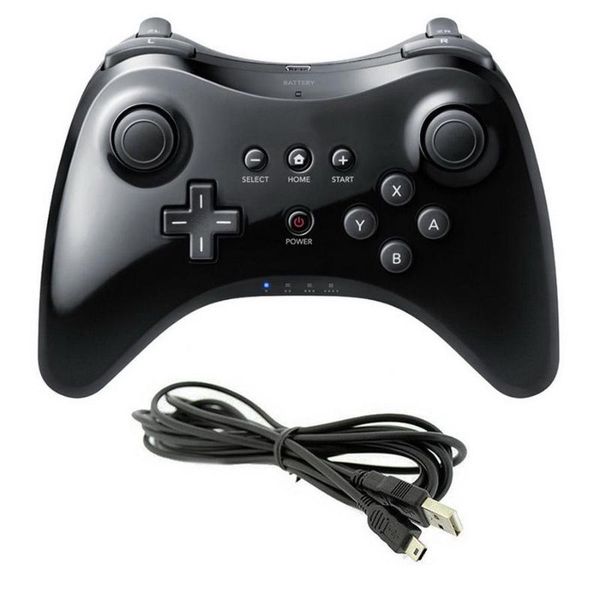 

game controllers & joysticks 10pcs for wii pro controller usb classic dual analog bluetooth wireless remote controle u gamepad