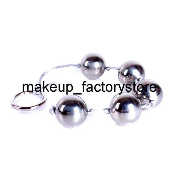 Massage 5 Anal Kugeln Metall Butt Vaginal Plug Edelstahl Sex Spielzeug Für Frauen männer Erotische Ring Handheld Bead Dildo erwachsene Produkte