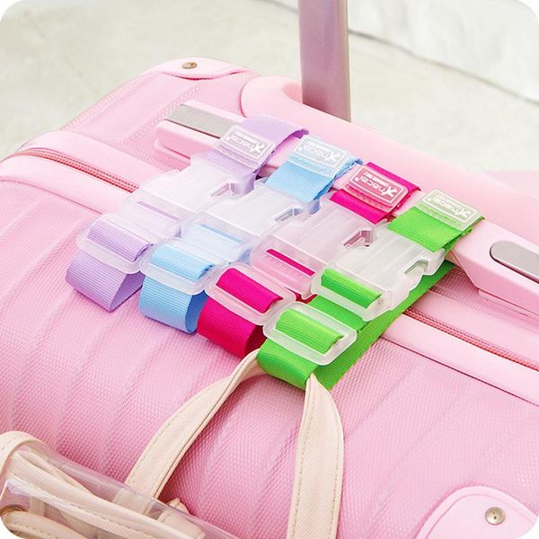 Parti della borsa Accessori Bagagli Valigia Gancio Fibbia Cintura da viaggio portatile Clip anti-smarrimento contro la cinghia di fissaggio dell'etichetta di perdita