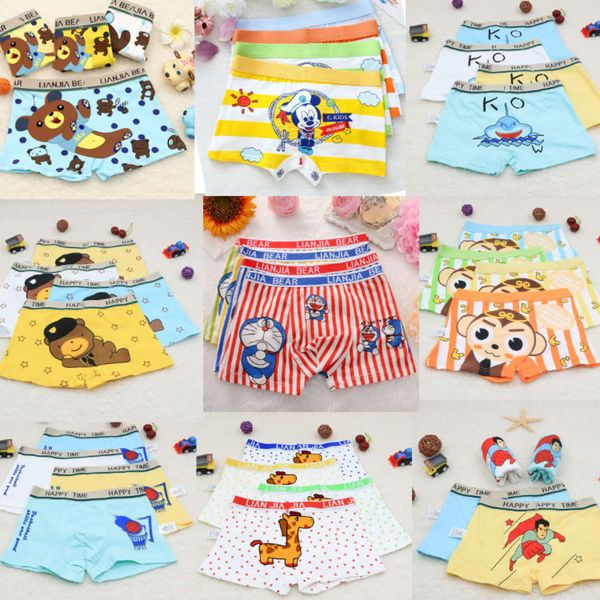 

cotton children's underwear boy's mixed cartoon cute boxer comfortable thickening, Camo